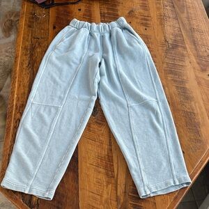 Aerie Light Blue Kids Sweatpants